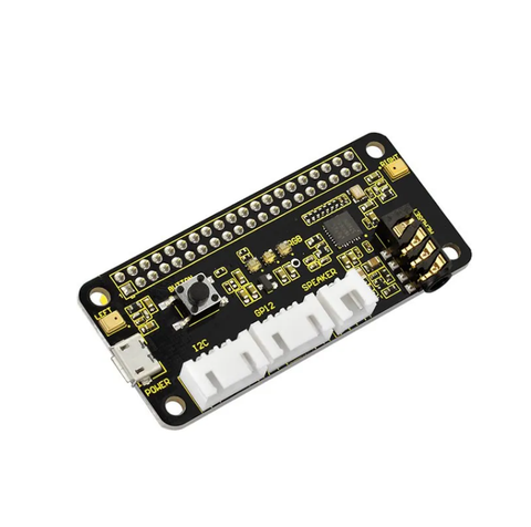 Voltaat Clearance Sale: Keyestudio 5V ReSpeaker 2-Mic Pi HAT V1.0 Expansion Board For Raspberry Pi 3B/4B