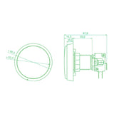 Voltaat comp_button_switches 60mm Dome Illuminated Push Button – 12V LED Microswitch
