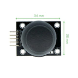 Voltaat comp_button_switches Analog Joystick Module – Dual Axis 10kΩ with Push Button, 5V