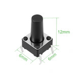 Voltaat comp_button_switches Long Head Momentary Push Button Switch – 6mm (5 Pack)