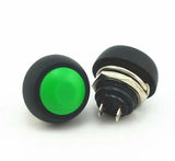 Voltaat comp_button_switches Mini Momentary Push Button Switch (12mm) - Green