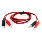 Voltaat COMP_Cables_Connectors Banana Plug to Alligator Clip Test Leads – 4mm - Pair