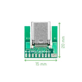 Voltaat COMP_Cables_Connectors Female Type-C USB Breakout Board