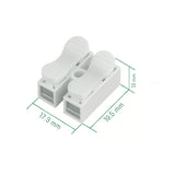 Voltaat COMP_Cables_Connectors Quick Wiring Terminal Press Type – 2-Pin Screwless Wire Connector