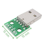 Voltaat COMP_Cables_Connectors USB Type-A Male to 4-Pin DIP Breakout Adapter
