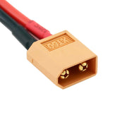 Voltaat COMP_Cables_Connectors XT60 Male Connector Cable – 14AWG Silicone Wire 10cm
