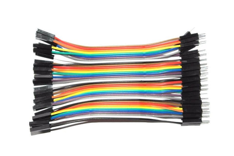 Voltaat COMP_Jumper_wires_Breadboard Short Jumper Wires - Male to Female (40 Pack)