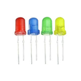 Voltaat COMP_LEDS_illumination 5mm LED Kit – Red Yellow Blue Green 20 Pieces
