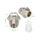 Voltaat COMP_LEDS_illumination 5mm Metal LED Holder – Chrome Finish Panel Mount
