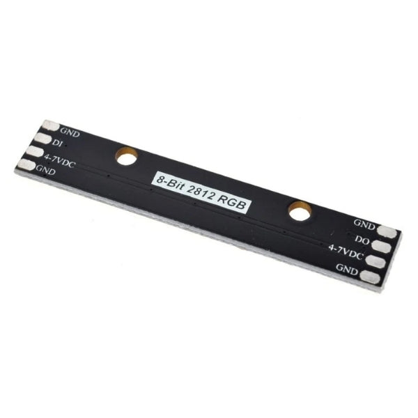 Addressable RGB LED Stick – 8 NeoPixel LEDs WS2812B SK6812 – Voltaat
