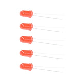 Voltaat COMP_LEDS_illumination Red 5mm LED – 5.0V 20mA (5 Pack)