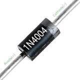 Voltaat COMP_Resis_Cap_Indu_Diode General Purpose Rectifier Diode 1A 400V – 1N4004 (5 PCS)