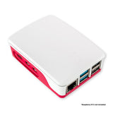 Voltaat DEVB_RPI Official Raspberry Pi 5 case with fan - Red & White