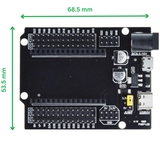 Voltaat DEVEB_ESP DOIT ESP32 DevKit I/O Expansion Shield