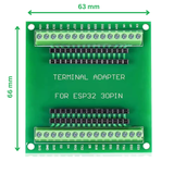 Voltaat DEVEB_ESP DOIT ESP32 DevKit Screw Terminal Expansion Board