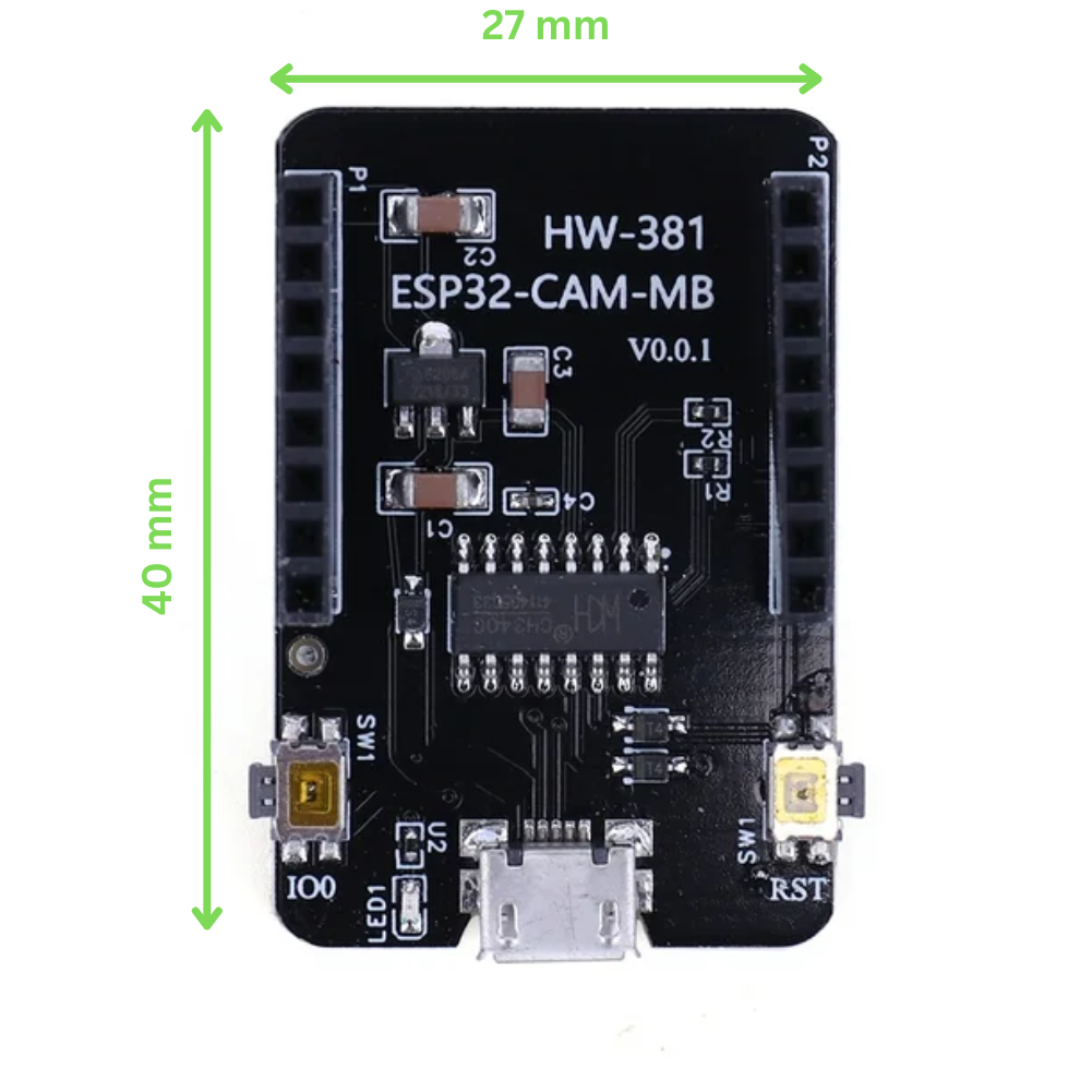 Uart Programer ESP32-CAM USB Programmer Board – USB to UART Interface – Voltaat
