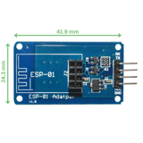 Voltaat DEVEB_ESP ESP8266 ESP-01 Adapter Board, 3.3V Compatible
