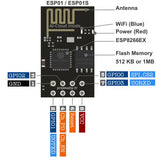 Voltaat DEVEB_ESP ESP8266 ESP-01 Wi-Fi Module, 2.4GHz