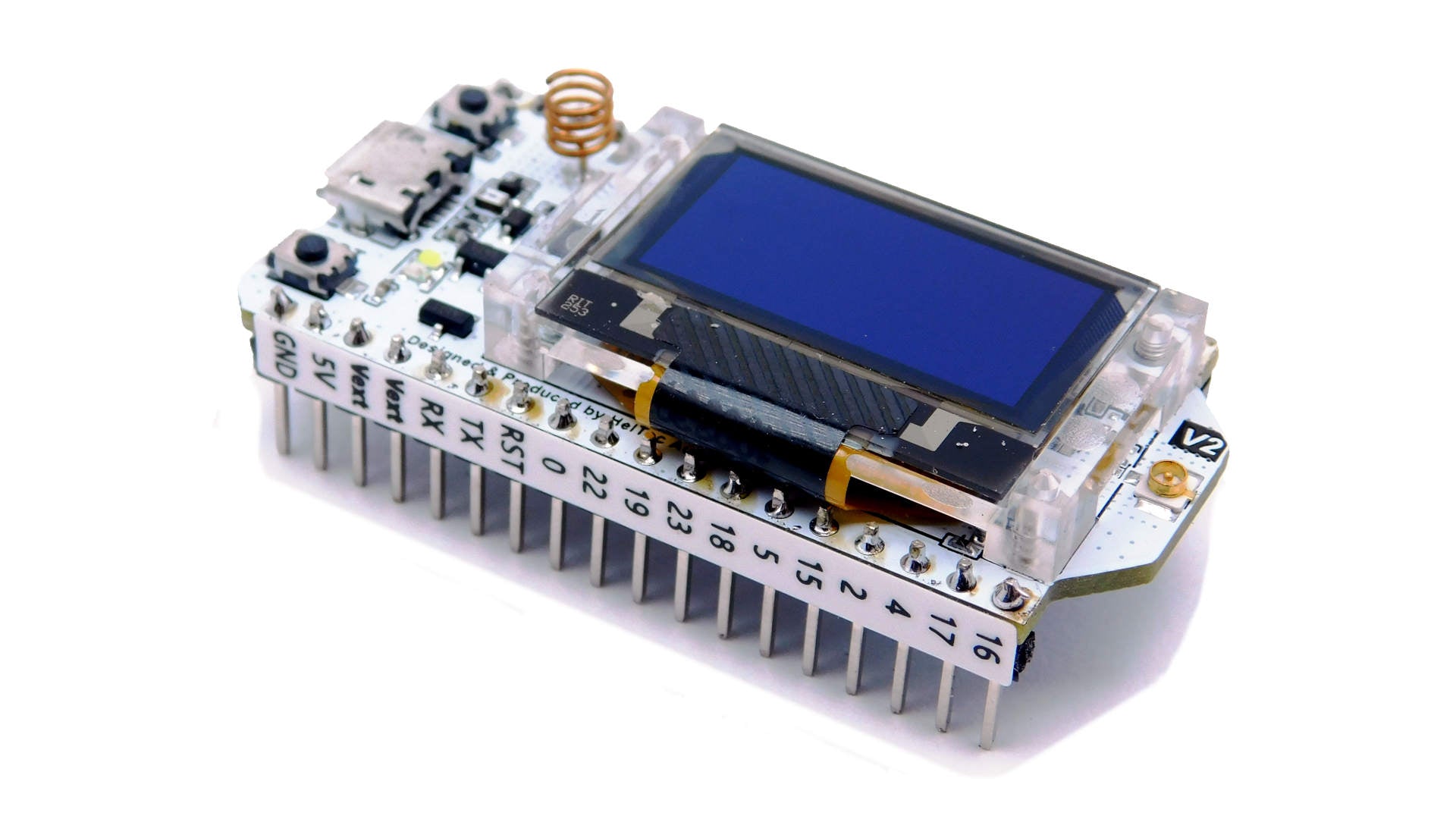 Heltec WiFi LoRa 32 V2 Node – ESP32 + SX1262 LoRa Development