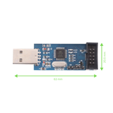 Voltaat DEVEB_Programmers AVR USBASP Programmer, USB ISP Interface for Atmega and Atmel MCUs