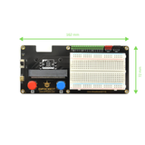 Voltaat DFRobot micro: Breadboard micro:bit Expansion Board (Micro:bit Not Included)