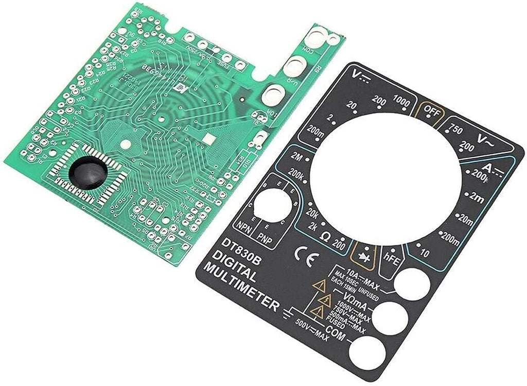 Multimeter Build Kit DIY Solder Practice Multimeter Kit DT830B – Voltaat