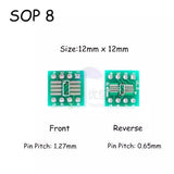 Voltaat SOP8 Double Side SMD SOP to DIP Adapter