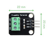 Voltaat DS18B20 Temperature Sensor Adapter – Built-In 4.7kΩ Resistor