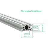 Voltaat MECH_Aluminum_Profile V-Slot 2040 Aluminum Extrusion Profile – 500 mm Length