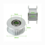 Voltaat MECH_Bearings_Springs GT2 Timing Belt Pulley 20 Teeth 5mm Bore – Bearing Integrated