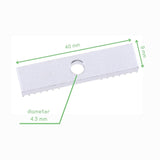 Voltaat MECH_Pulley_Belt GT2 Timing Belt Fixing Element – Aluminum Alloy Clamp for 2GT Belt