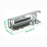 Voltaat MECH_Pulley_Belt Open Timing Belt Clip – Metal Fixing Clamp for 2GT Belts