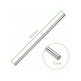 Voltaat MECH_Rods_Lead_Screws Stainless Steel Round Rod – 5mm Diameter, 150mm Length
