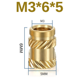 Voltaat MECH_Screws_Inserts Heated inserts M3 (OD5mm) - 5pcs
