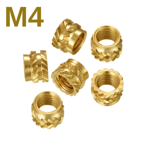 Voltaat MECH_Screws_Inserts Heated inserts M4 (OD6mm) - 5pcs