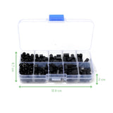 Voltaat MECH_Screws_Inserts M3 Nylon Screws Nuts And Standoffs Kit – 180 Pieces