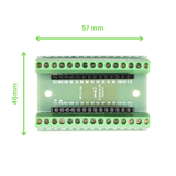 Voltaat MOD_Arduino_Shields Arduino Nano Terminal Expansion Shield