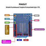 Voltaat MOD_Arduino_Shields Arduino UNO Prototype Shield Expansion Board