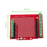 Voltaat MOD_Arduino_Shields Proto Screw Shield Expansion Board for Arduino