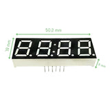 Voltaat MOD_Display_Sound 4 Digit 7-Segment Display 5461BS-1 – Common Anode 0.56 Inch
