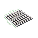 Voltaat MOD_Display_Sound WS2812B 8×8 Addressable RGB LED Matrix – 5V NeoPixel Panel