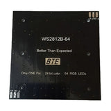 Voltaat MOD_Display_Sound WS2812B 8×8 Addressable RGB LED Matrix – 5V NeoPixel Panel