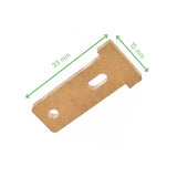 Voltaat Motors_Car_Kits_parts TT Motor Fixing Bracket – Acrylic Mount 3mm (2 pcs)