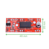 Voltaat Motors_Drivers EasyDriver Stepper Motor Driver – A3967 Microstepping Controller