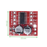 Voltaat Motors_Drivers Mini L298N Motor Driver – Dual H-Bridge 2–10V 1.5A