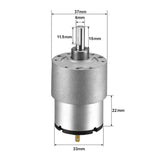 Voltaat Motors_Motors_Fans 12V High Torque Metal DC Geared Motor (960 RPM, 0.6Kg.cm)