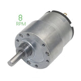 Voltaat Motors_Motors_Fans 12V JGB37-520 DC Geared Motor – 8 RPM High Torque