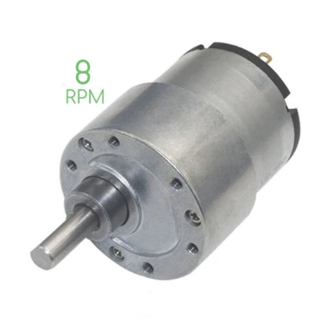 Voltaat Motors_Motors_Fans 12V JGB37-520 DC Geared Motor – 8 RPM High Torque