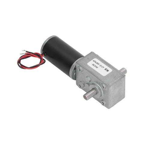 12 volt dc worm gear motor A58SW31ZY Worm Geared DC Motor – 12V 100RPM High Torque – Voltaat