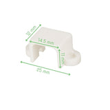 Voltaat Motors_Motors_Fans DC Micro Metal Gearmotor Fixing Bracket – ABS Mount, 27mm Spacing